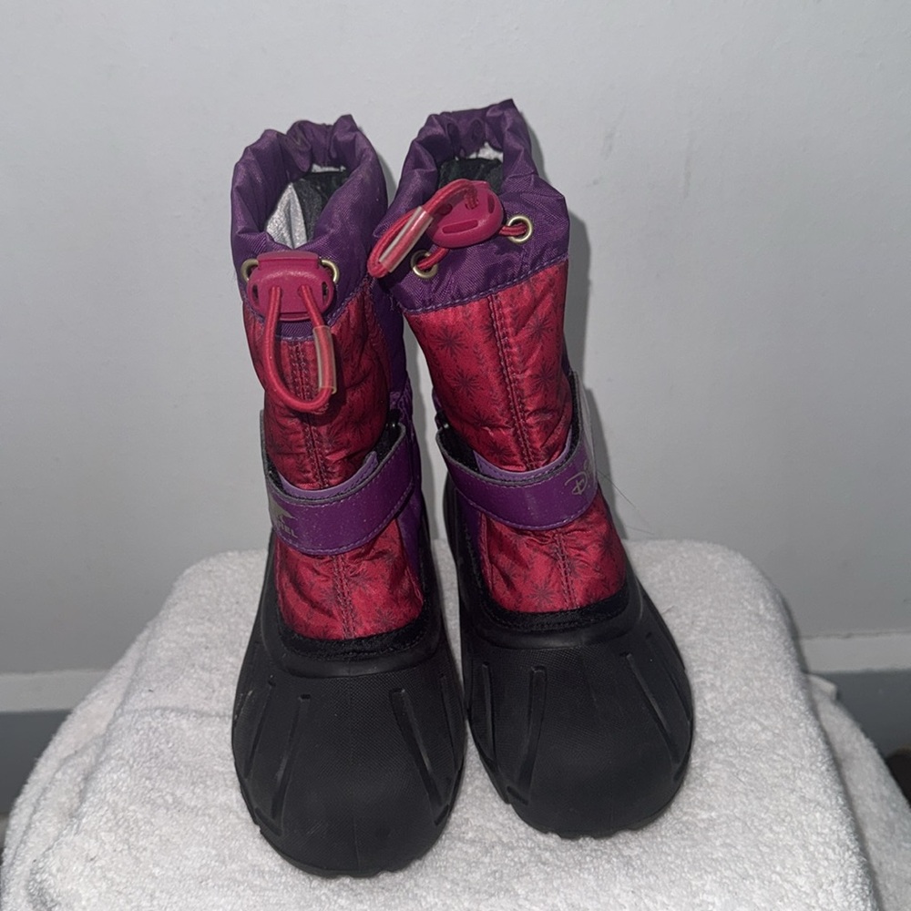 Sorel Flurry Disney X Frozen 2 Princess Anna Little Girl Size 12 - Picture 2 of 6